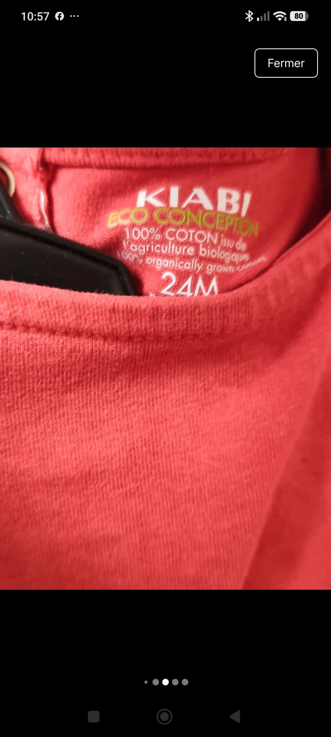 Lote de 3 camisetas de manga corta de 24 meses – photo 5